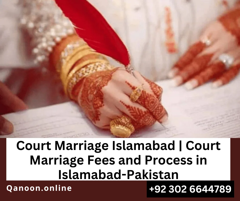 Court Marriage Fees