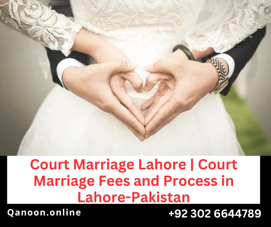 Court Marriage Fees