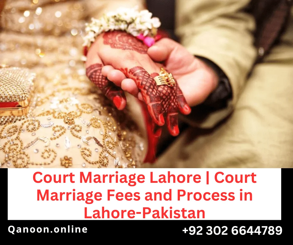 Court Marriage Lahore