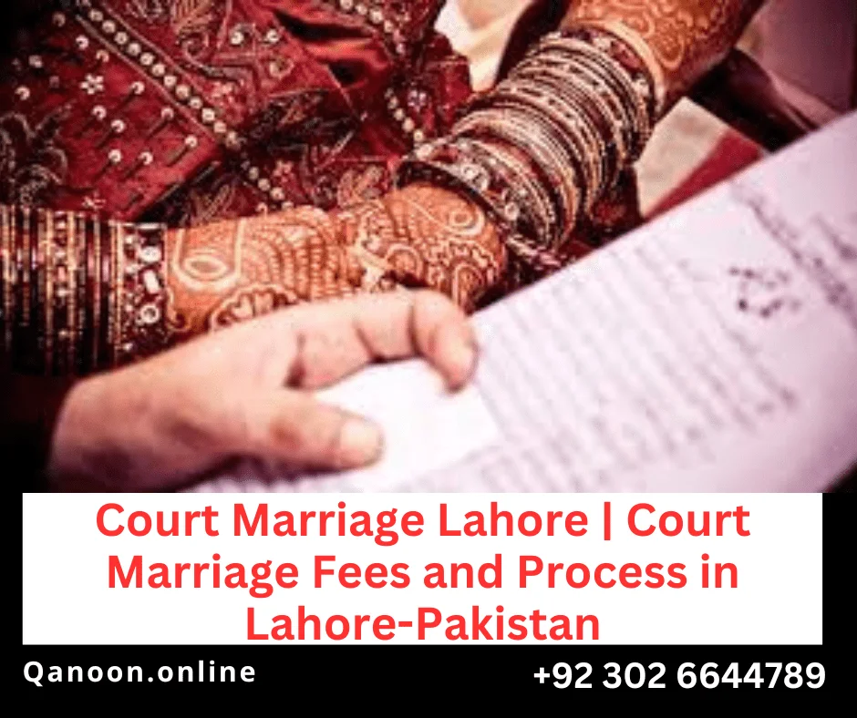 Court Marriage Lahore