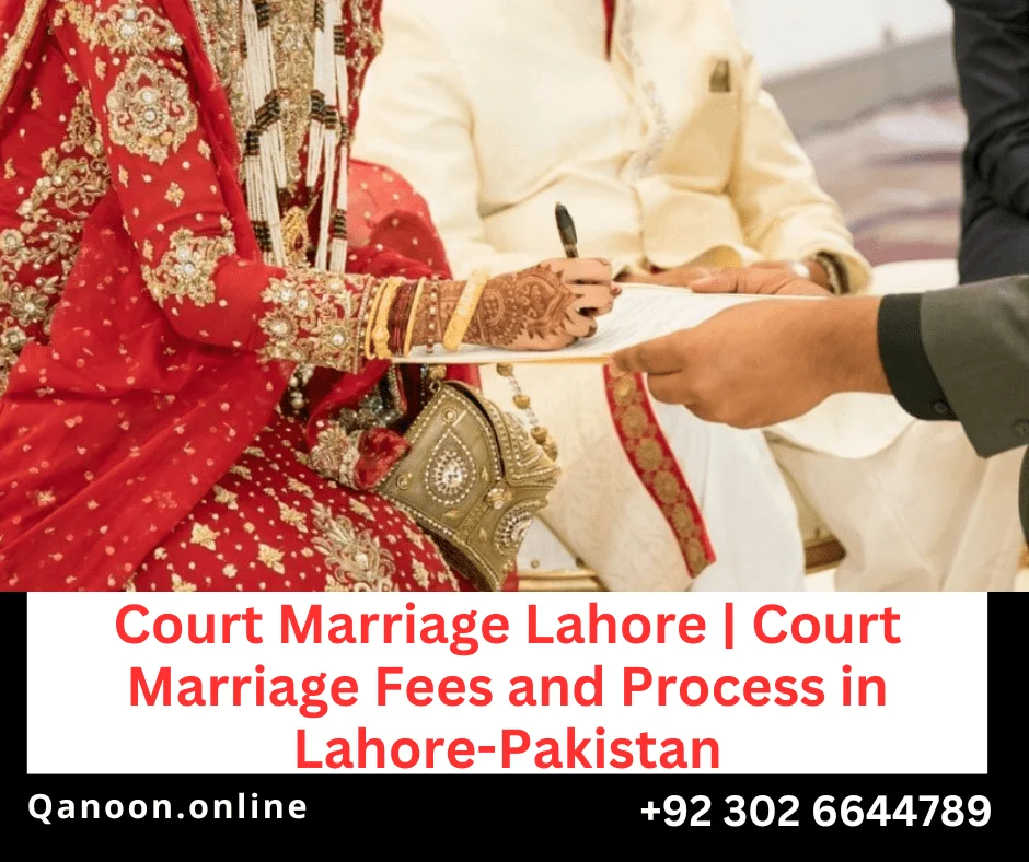 Court Marriage Fees