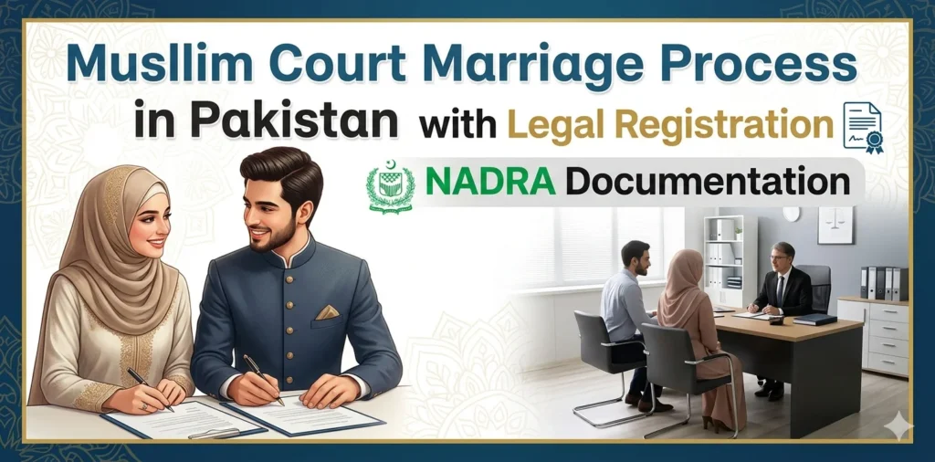 Muslim Court Marriage Process in Pakistan